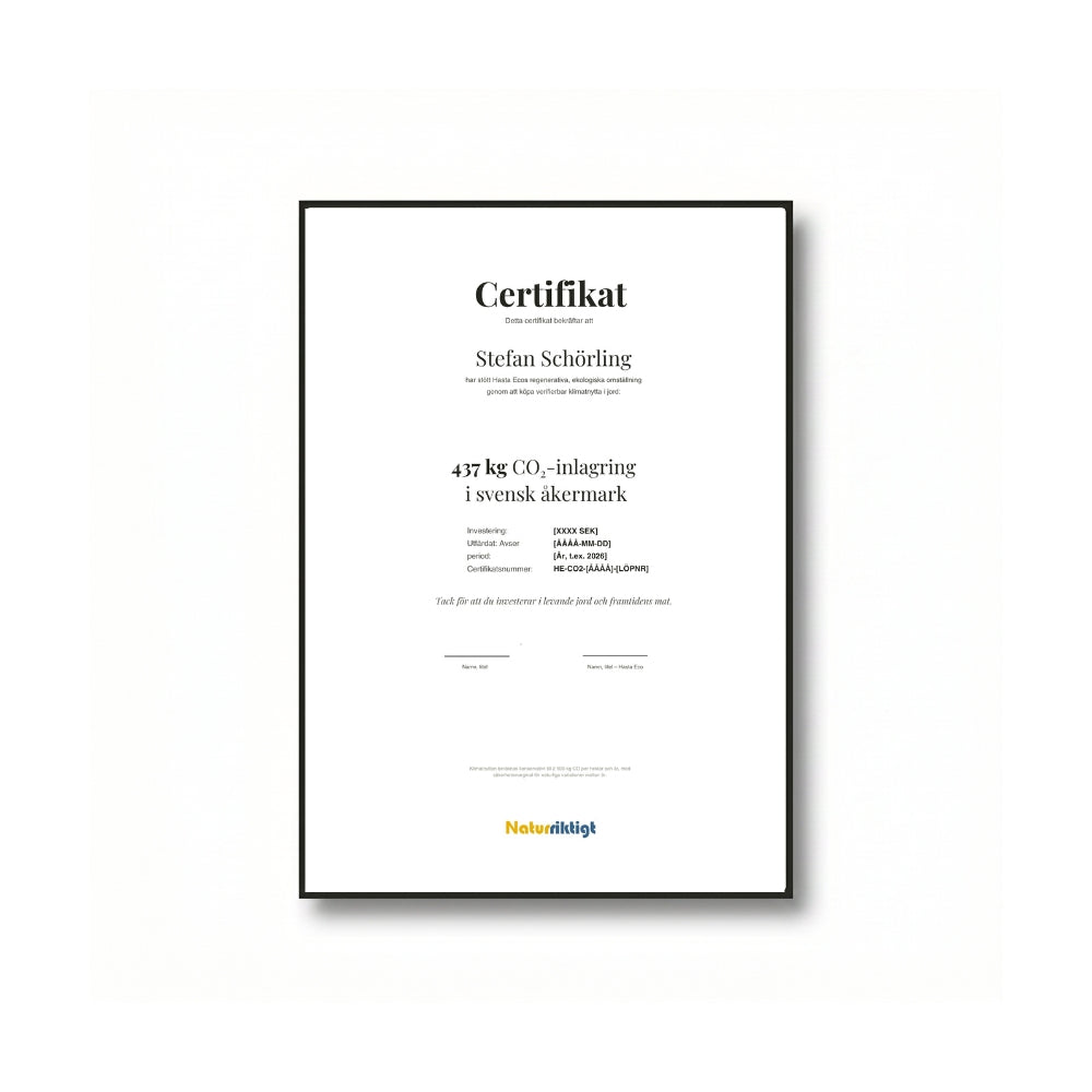 Klimat certifikat