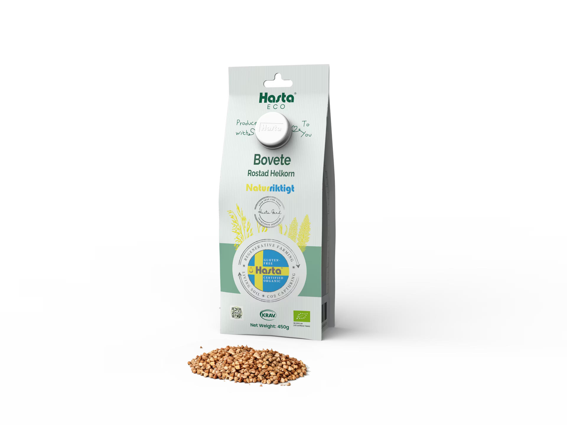 Bovete Rostad helkorn